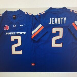 Ashton Jeanty Blue Stitched Jersey